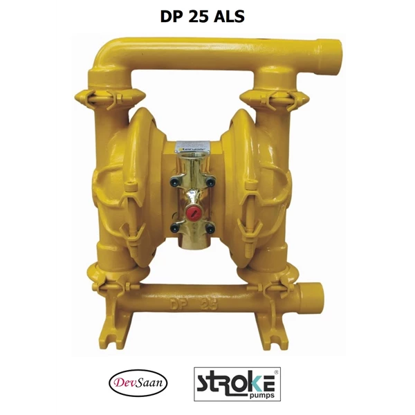 Diaphragm Pump DP 25 ALS (Wilden OEM) Pompa Diafragma Stroke - 1"