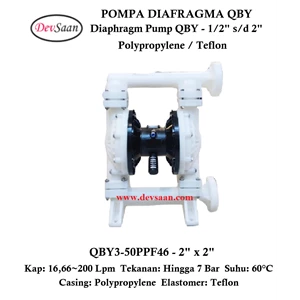 Pompa Diafragma QBY3-50PPF46 - 2 Inch