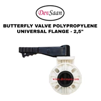 Butterfly Valve Polypropylene 2.5