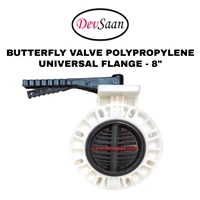 Butterfly Valve Polypropylene 8