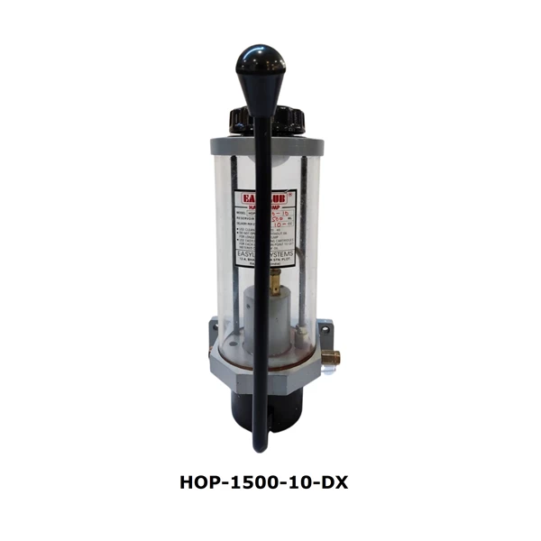 Lubrication Oil Pump HOP-1500-10-DX Pompa Oli Manual - 1500 ml. 10 cc 15 Bar
