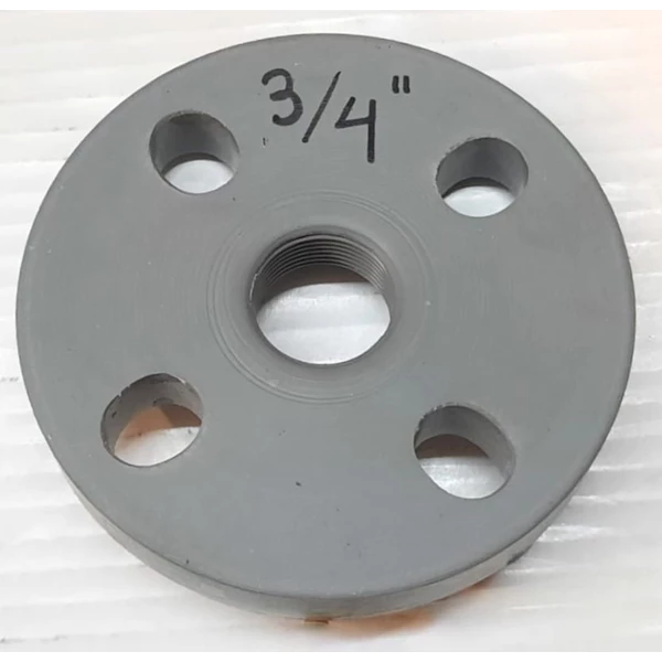 Flange Threaded Polypropylene 3/4" Flange Standard Universal - 25 mm