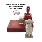 Pompa Dosing MP249510 SS-316 Plunger Metering Pump - 495 LPH 10 Bar 2