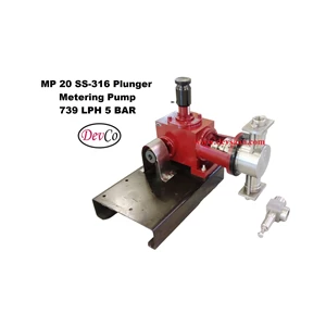 Pompa Dosing MP273905 SS-316 Plunger Metering Pump - 739 LPH 5 Bar