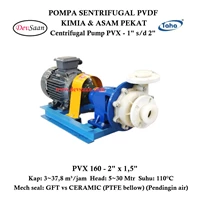 Centrifugal Pump PVDF PVX-160 Pompa Sentrifugal Komplit Set