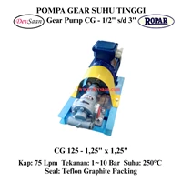 Gear Pump Helikal CG 125 Pompa Roda Gigi (Complete Set) 