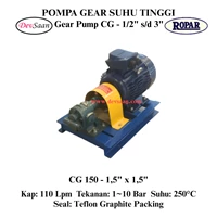 Gear Pump Helikal CG 150 Pompa Roda Gigi (Complete Set)