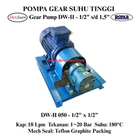 Gear Pump Helikal DW-II 050 Pompa Tekanan Tinggi (Complete Set)