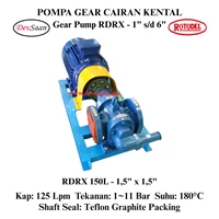 Gear Pump Rotari RDRX 150L Pompa Roda Gigi Komplit Set
