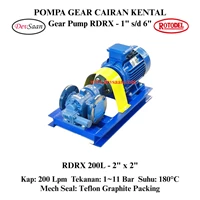Gear Pump Rotari RDRX 200L Pompa Roda Gigi Komplit Set