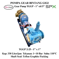 Gear Pump Internal TGGP 2-25 Pompa Gigi Bintang (Complete Set) 