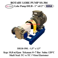 Rotary Lobe Pump DILB-150L Pompa Rotari Lobe (Complete Set) 