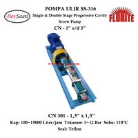 Pompa Ulir CN 301 Screw Pump Komplit Set