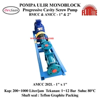 Pompa Ulir AMCC 202L Screw Pump Monoblock Komplit Set