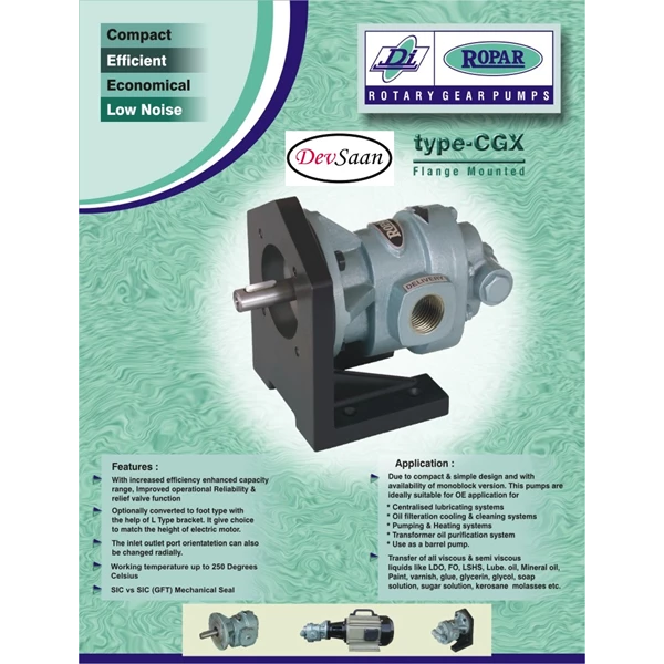 Gear Pump Helikal CGX 250 - 2.5" MS