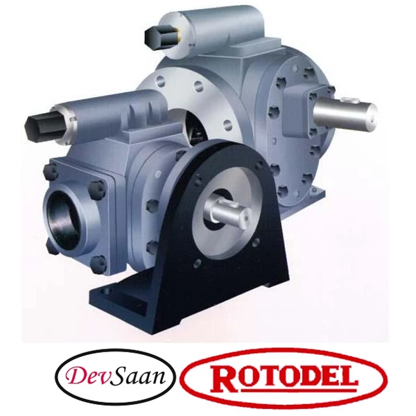 Gear Pump Rotari RDNX 125L Tekanan Tinggi - 1.25" GP