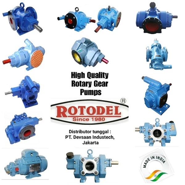 Gear Pump Rotari RDNX 200L Tekanan Tinggi - 2" GP