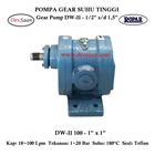 Gear Pump Helikal DW-II 100 - 1" GP 2