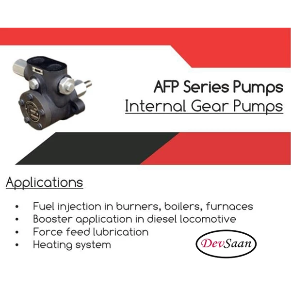 Internal Gear Pump AFP-050-600 - 1/2" x 1/2" MS