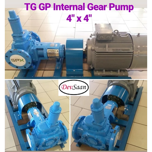 Gear Pump Internal TGGP 86-100 Pompa Gigi Bintang - 4"
