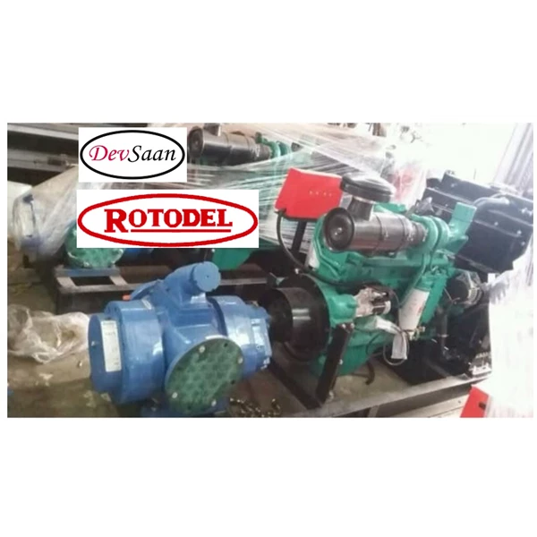 Gear Pump Rotari NDX Pompa Kapal Tanker - 8"