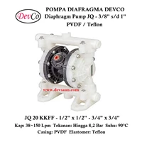 Pneumatic Diaphragm Pump JQ 20 KKFF Devco - 3/4