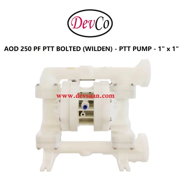 Wilden OEM Diaphragm Pump AOD 250 PF PTT Devco - 1" Flange