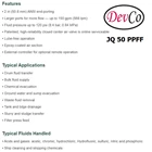 Pneumatic Diaphragm Pump JQ 50 PPFF Devco - 2