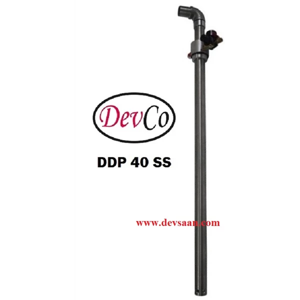 Pneumatic Drum Pump Vacuum Suction SS-304 DDP 40 SS - 40mm