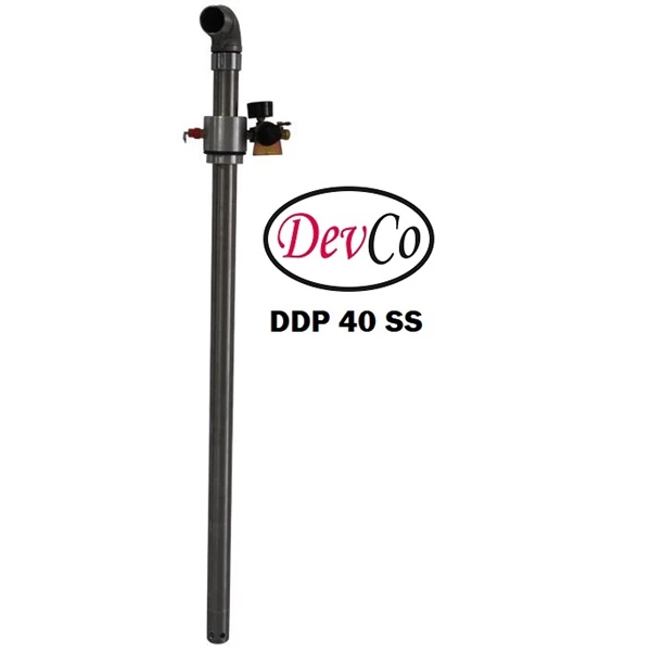 Pneumatic Drum Pump Vacuum Suction SS-304 DDP 40 SS - 40mm