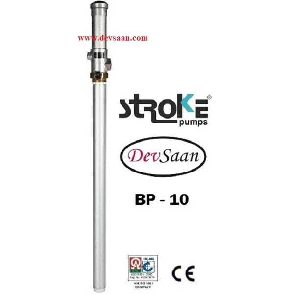 Pneumatic Piston Drum Pump Aluminium BP10 - 3/4"