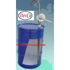 SS-304 Rotary Hand Operated Drum Pump DDP SS34 HO - 1&quot 4