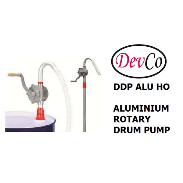 Aluminium Rotary Hand Operated Drum Pump DDP ALU HO - 25 mm