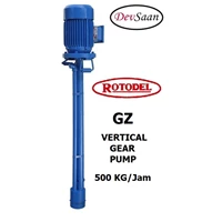Vertical Gear Pump GZ-075 Pompa Roda Gigi - 3/4