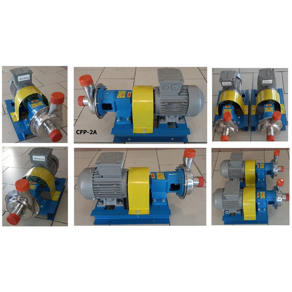 Centrifugal Pump SS 316 CFP-2A - 1.5" x 1.5" - 225 Lpm 14 Mtr