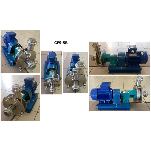 Sanitary Centrifugal Pump SS-316 CFS-5B - 50 mm x 50 mm - 300 Lpm 18 Mtr