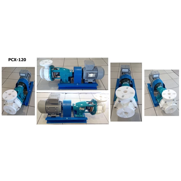 Centrifugal Pump Polypropylene PCX-120  - 1.5" x 1.5" - 2900 Rpm