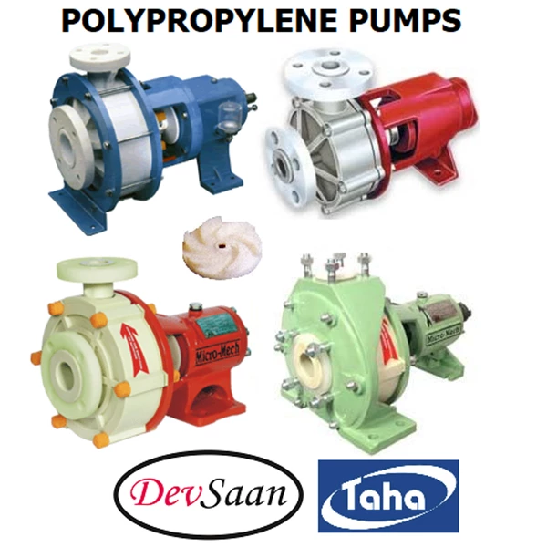 Centrifugal Pump Polypropylene MBD 80-250 - 4" x 3" - 2900 Rpm / 1450 Rpm