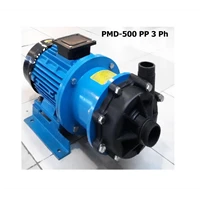 Polypropylene Magnetic Drive Pump PMD-500 Pompa Magnetik - 50 mm x 40 mm