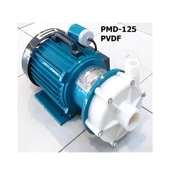 PVDF Magnetic Drive Pump PMD-125 Pompa Magnetik - 26 mm x 26 mm