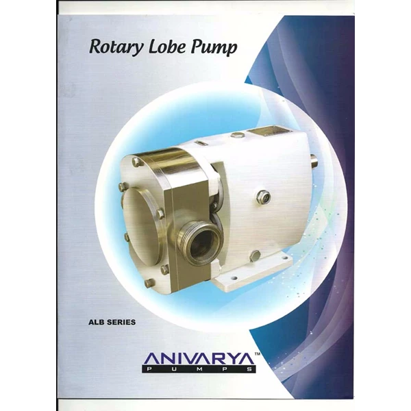 Rotary Lobe Pump ALB-100L Pompa Rotari Lobe  - 1" x 1" - 80 Lpm 7 Bar