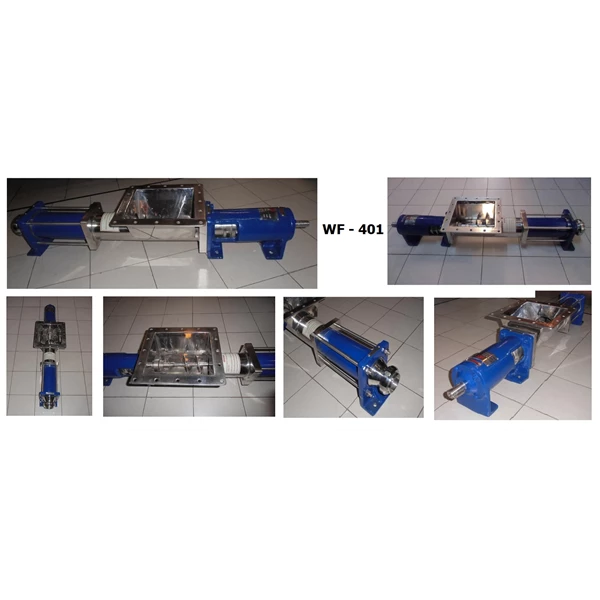 Screw Pump WF 401 - Hopper x 2" - 5000 LPH 6 Bar