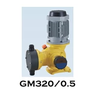 Pompa Dosing GM PTFE Mechanical Diaphragm Metering Pump 310 LPH - 3/4