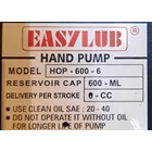 Lubrication Oil Pump HOP-600-6 Pompa Oli Manual - 600 ml. 6 cc 15 Bar 3