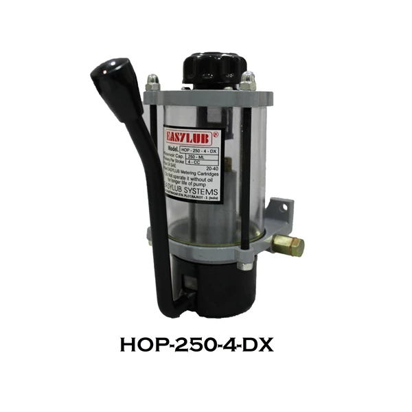Lubrication Oil Pump HOP-250-4-DX - 250 ml. 4 cc 15 Bar