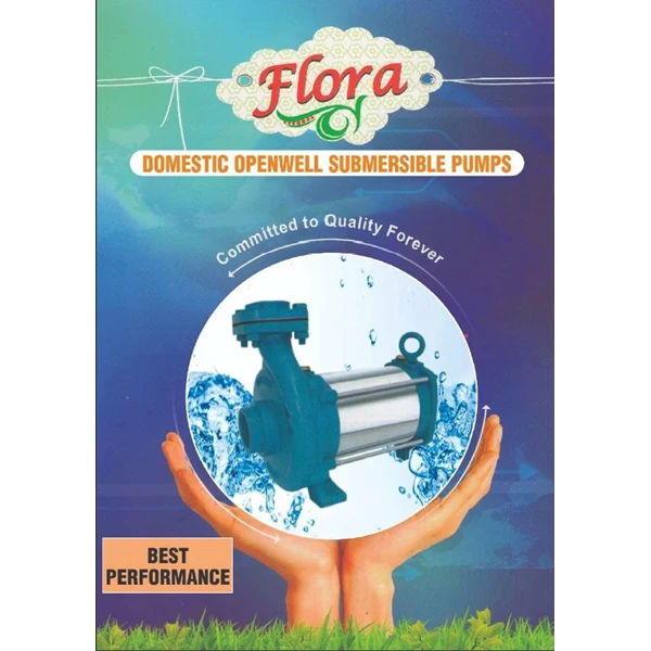 Horizontal Openwell Submersible Pump Flora FL-115 Pompa Celup - 2" x 2" - 2 Hp 220V 1 Fase