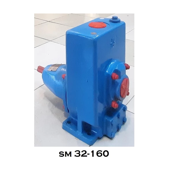 Self Priming Non Clog Pump SM 32-160 Pompa Transfer - 1.25" x 1.25" - 3 Hp 2900 Rpm