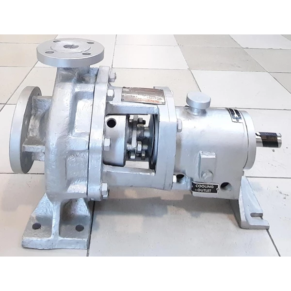 Thermic Fluid FPE-TF 25-160 Hot Oil Centrifugal Pump - 1.5" x 1" - 2900 / 1450 Rpm