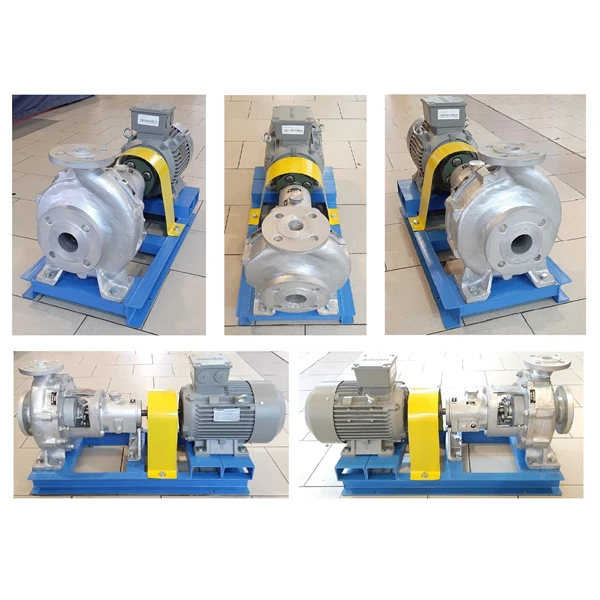 Thermic Fluid FPE-TF 40-200 Hot Oil Centrifugal Pump - 2.5" x 1.5" - 2900 / 1450 Rpm