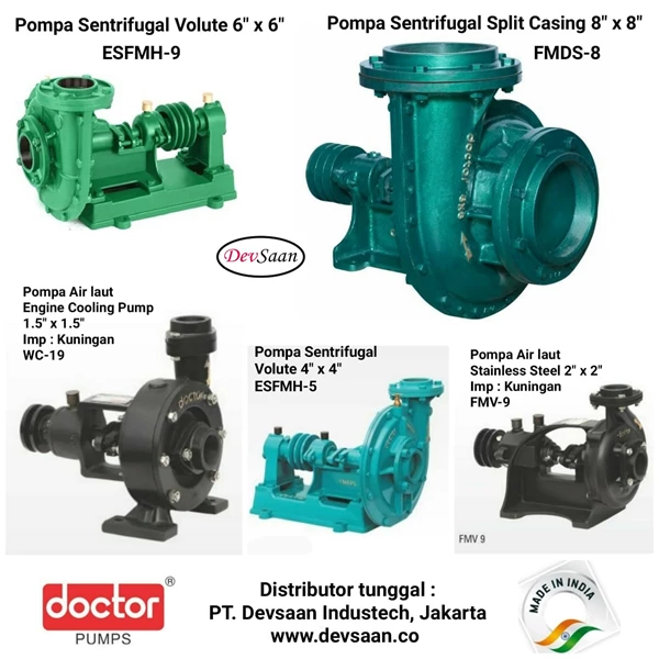 Split Casing Centrifugal Pump ESFMH-5 - 4" x 4" - 1500 Rpm